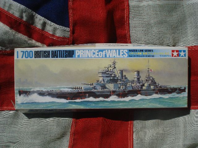 Tamiya 122 / 77522  H.M.S. Prince of Wales Royal Navy Battleship WWII